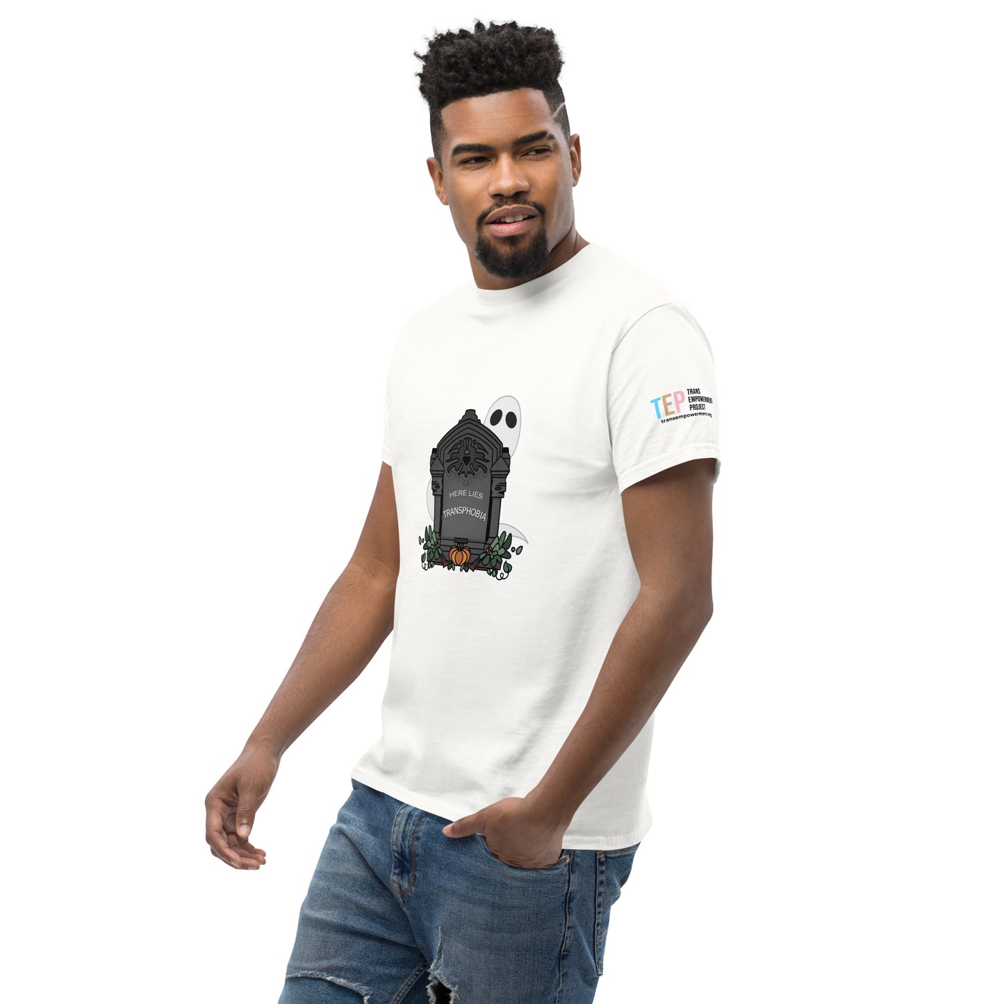 "Gravestone" Halloween Design- Classic Tee