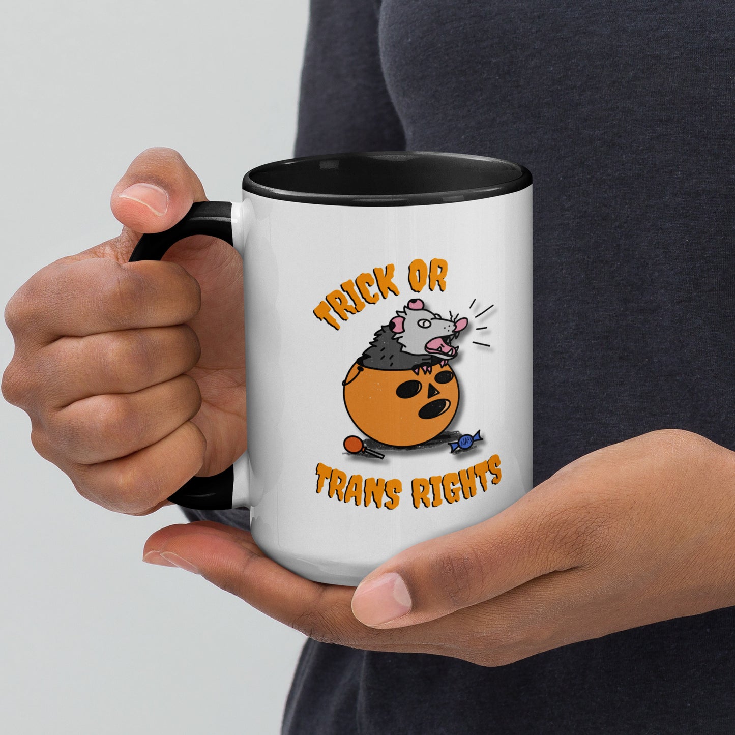 "Trick or Trans rights" Halloween Mug