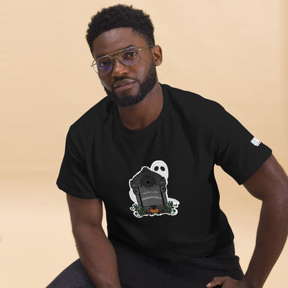 "Gravestone"  Halloween Design- Classic Tee