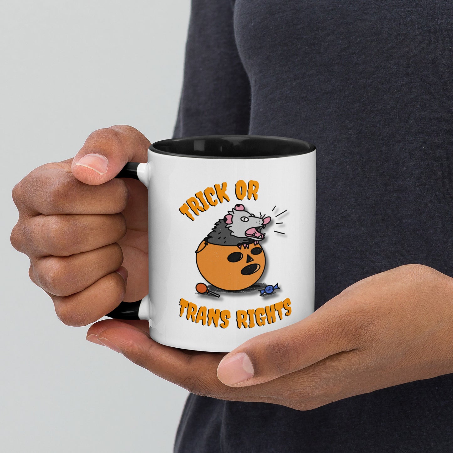 "Trick or Trans rights" Halloween Mug