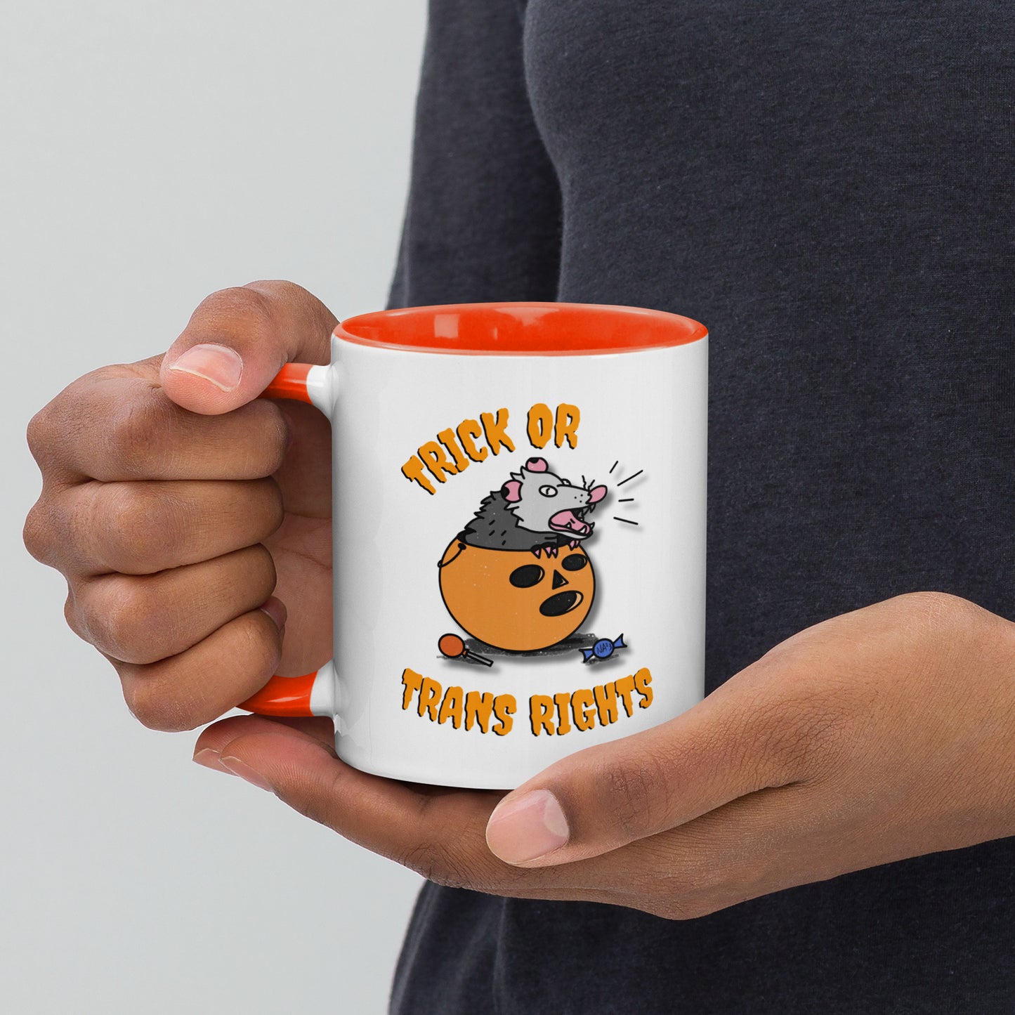 "Trick or Trans rights" Halloween Mug